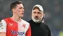 Lukáš Provod a Jindřich Trpišovský ze Slavie