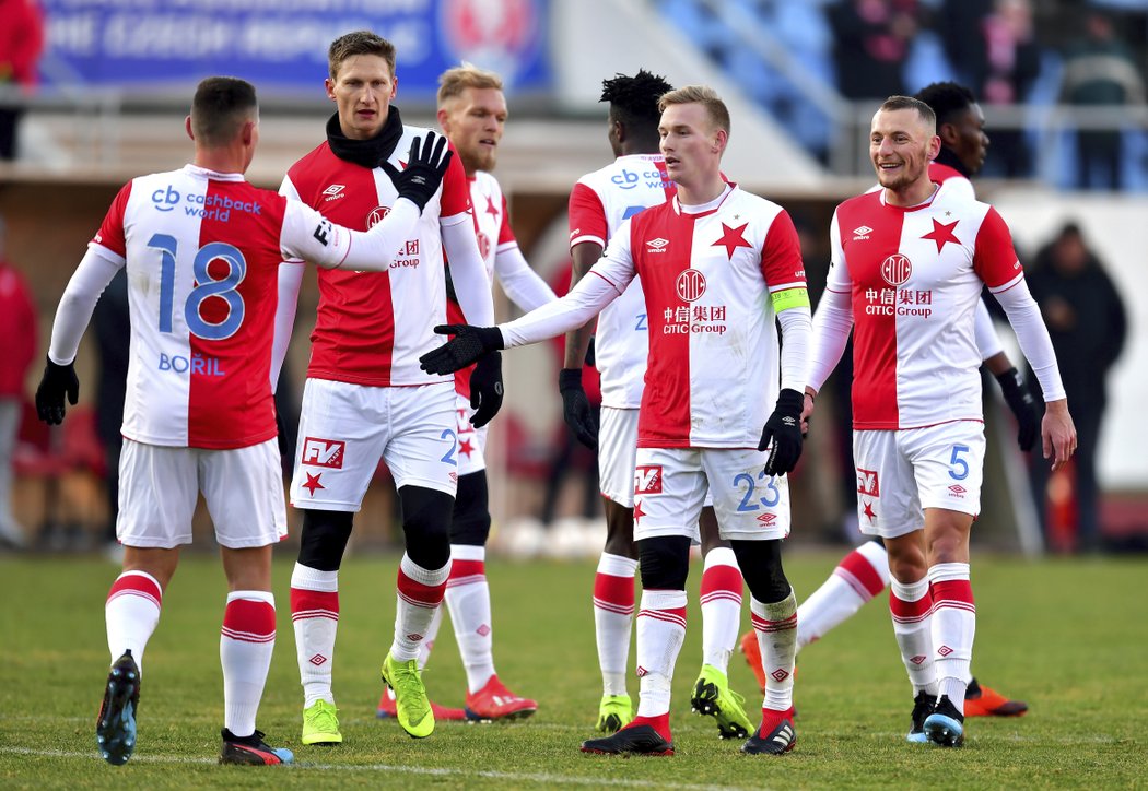 Slavia si v přípravě zastřílela, Ústí nad Labem dala osm branek