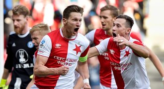 SESTŘIHY: Slavia je druhá o pět bodů, Sparta i Plzeň s bodem, Jablonec slaví