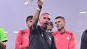 Pavel Řehák si umí užít výhru v derby