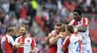 Slavia udeřila v samotném závěru poločasu