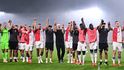 Slávisté slaví výhru v derby