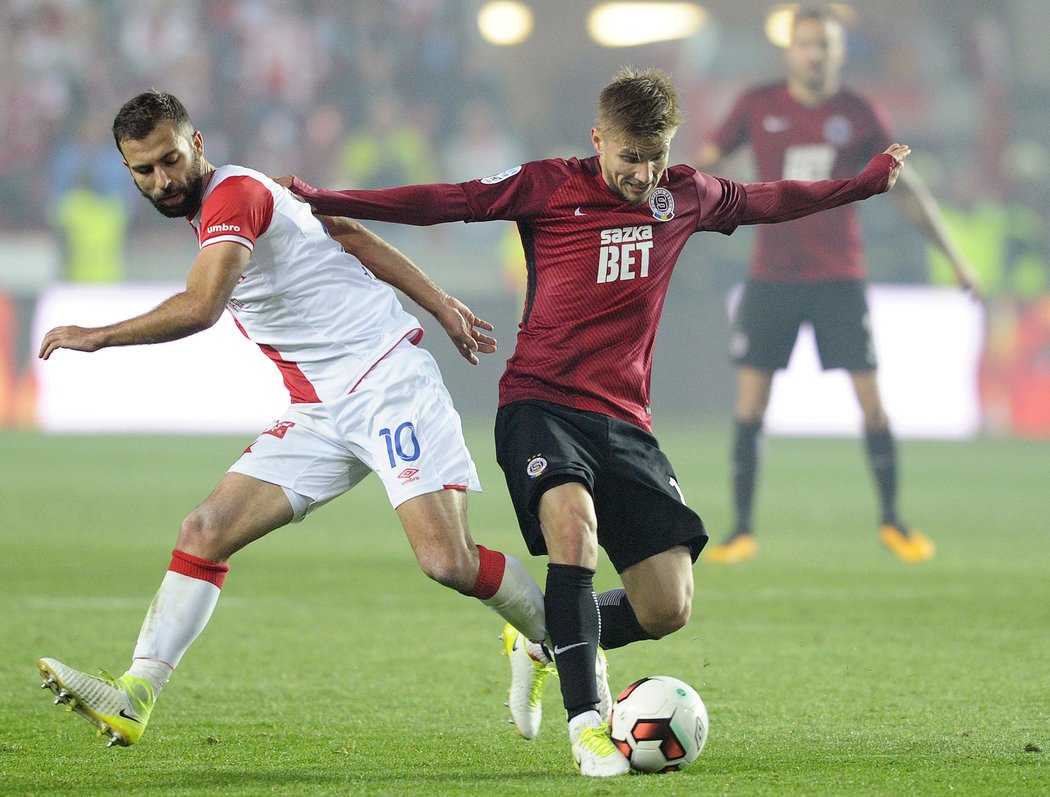 Martin Frýdek v souboji s Josefem Hušbauerem