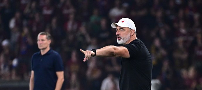 Trenér Slavie Jindřich Trpišovský