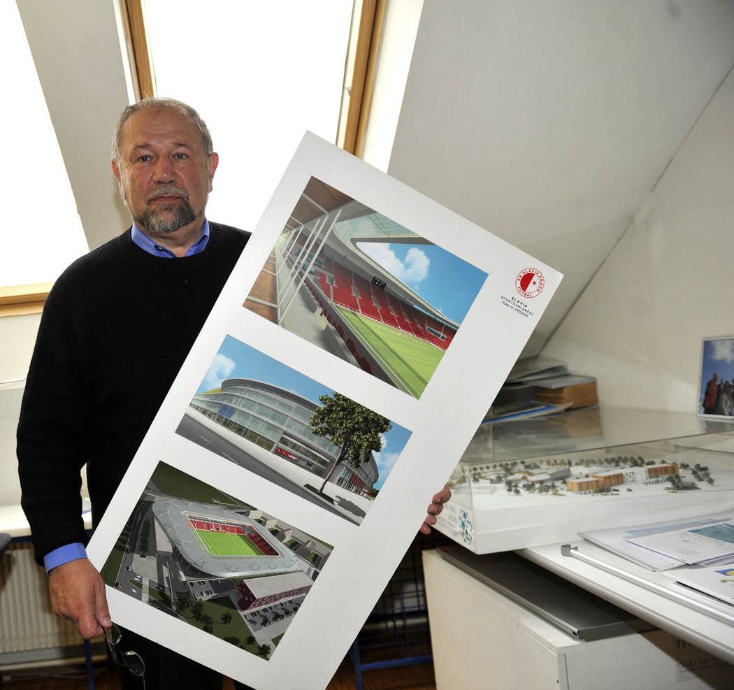 Architekt stadionu v Edenu Martin Kotík