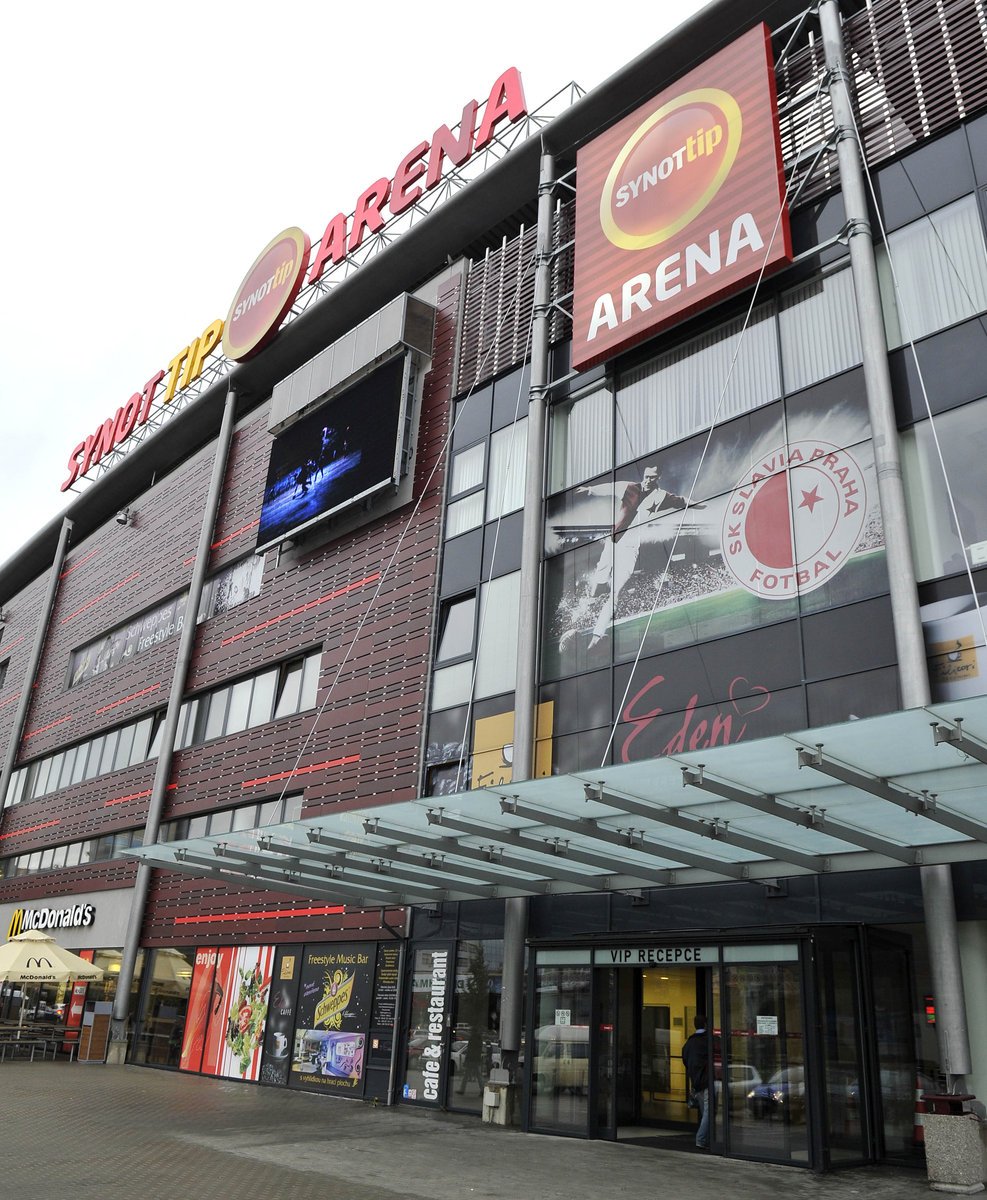 SYNOTip Arena, domácí hriště hráčů SK Slavia Praha