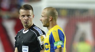 Vondrášek o penaltě Slavie: Míč mi ruku ani neškrtl, okradli nás o úspěch