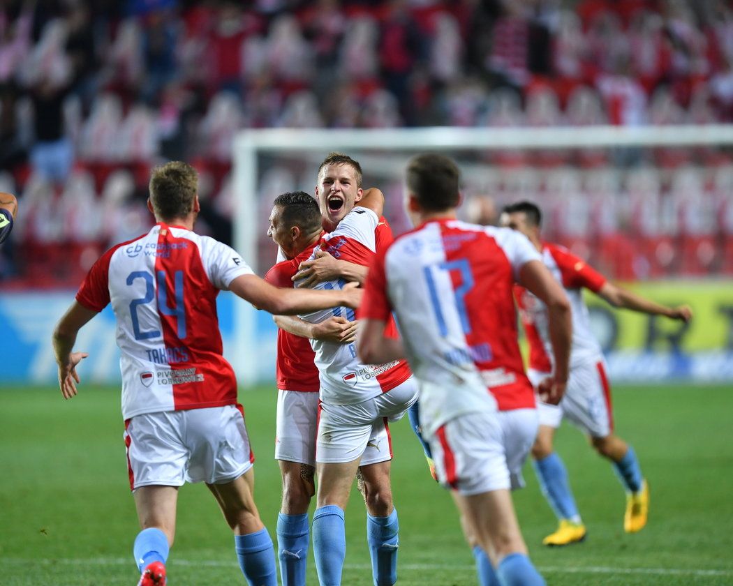 Slavia získala ve druhém kole nadstavby 20. titul