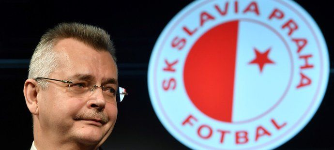 Šéf fotbalové Slavie Jaroslav Tvrdík