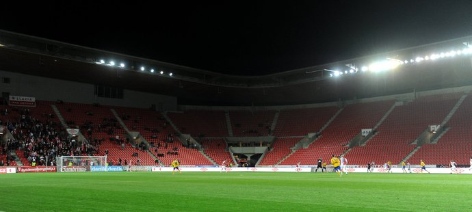Stadion Slavie bude hostit finále poháru