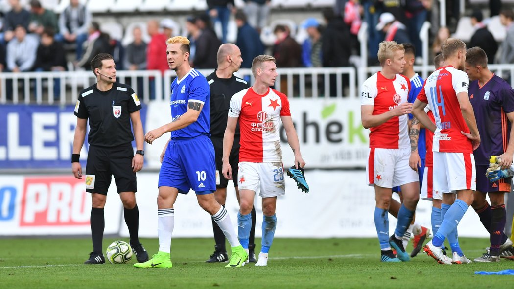 Jakub Štáfek (i Julius Lavický) je srdcem sparťan, takže se mu porážka 0:8 od Slavie kousala těžko