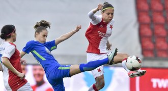 Důstojné loučení. Slávistky remizovaly s Wolfsburgem, v Lize mistryň však končí