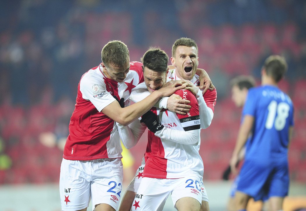 Slavia měla povedený vstup do utkání