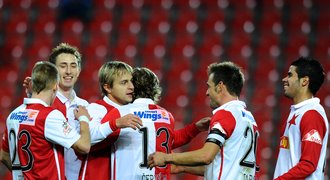 Slavia smetla Žižkov a je ve čtvrtfinále poháru