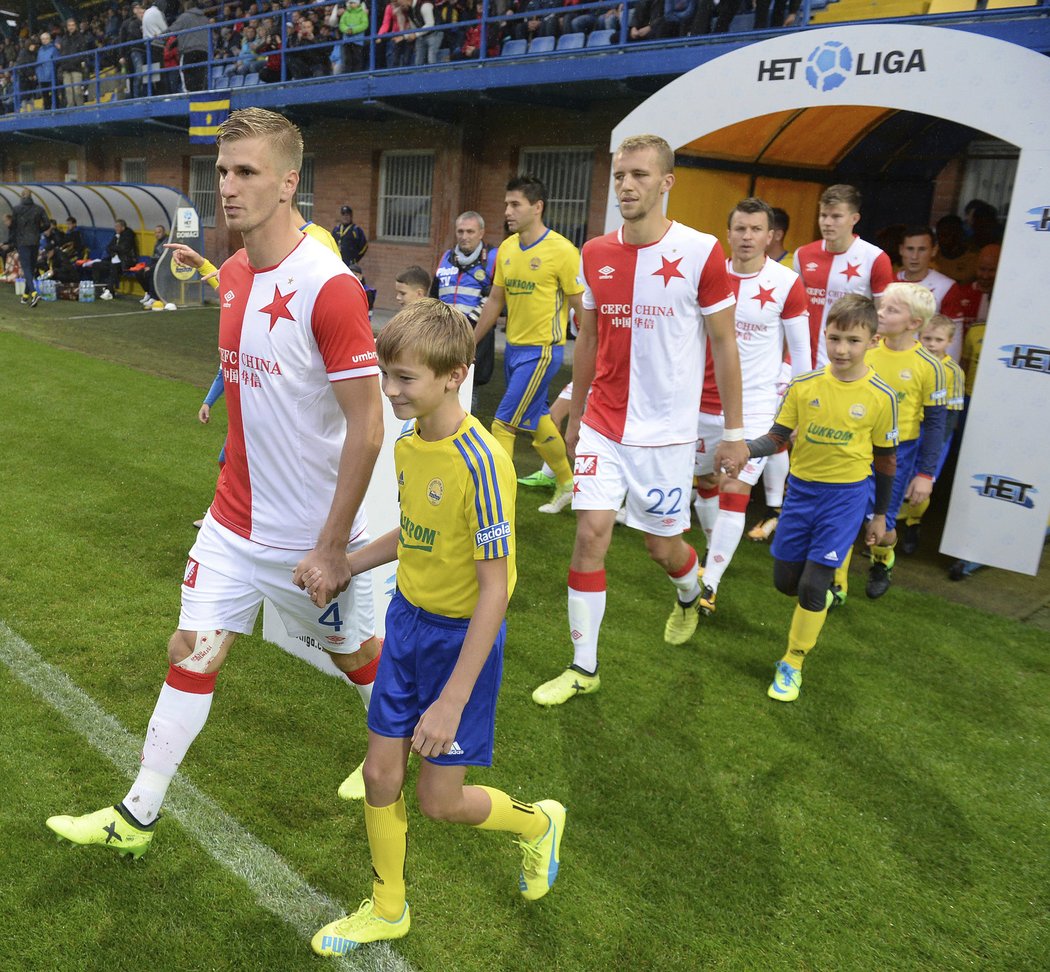 Jugas se v dresu Slavie vrátil do Zlína, jeho tým však jen remizoval