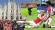 Fotbalisty Slavie podpořily v Miláně tisíce nadšených fanoušků, kteří pak udělali osobní děkovačku pro Jaromíra Zmrhala