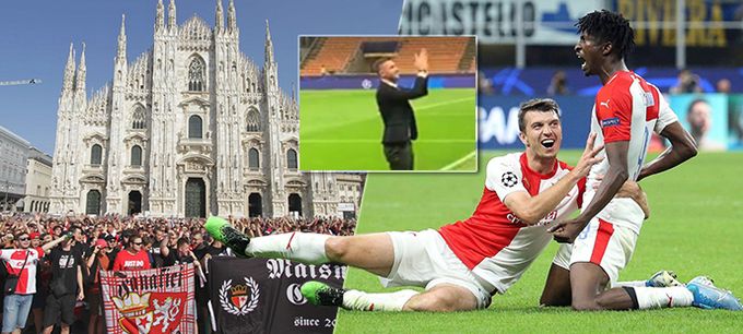 Osobní děkovačka pro Zmrhala! Chválil slávisty, pak poklekl v obleku Osobní děkovačka pro Zmrhala! Chválil slávisty, pak poklekl v obleku