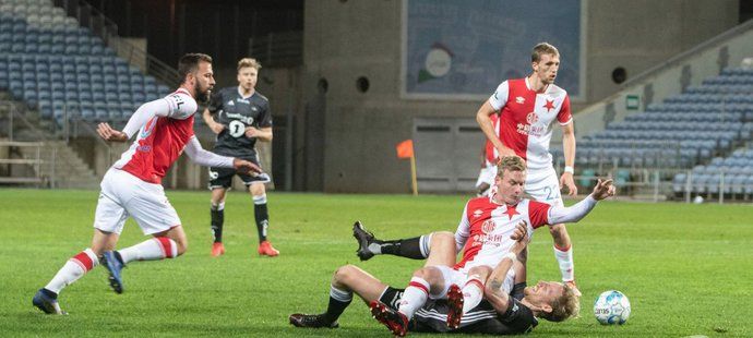 Slavia v posledním utkání přípravy porazila Rosenborg Trondheim