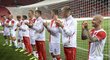 Tradiční děkovačka fotbalistů Slavie