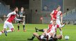 Slavia v posledním utkání přípravy hrála s Rosenborgem Trondheim