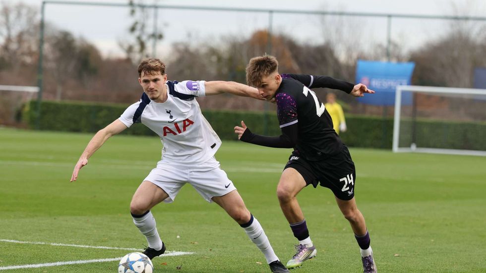 Slavia U19 nastoupila proti stejně starým hráčům Tottenhamu v juniorské LM