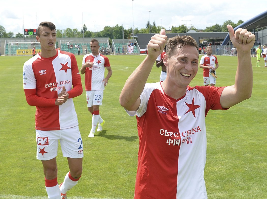 Jan Bořil po výhře Slavie 4:0 nad Žilinou