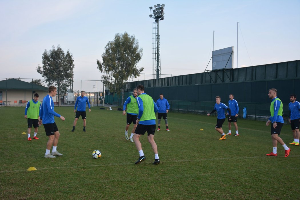 Příprava fotbalistů Slovácka v turecké Laře