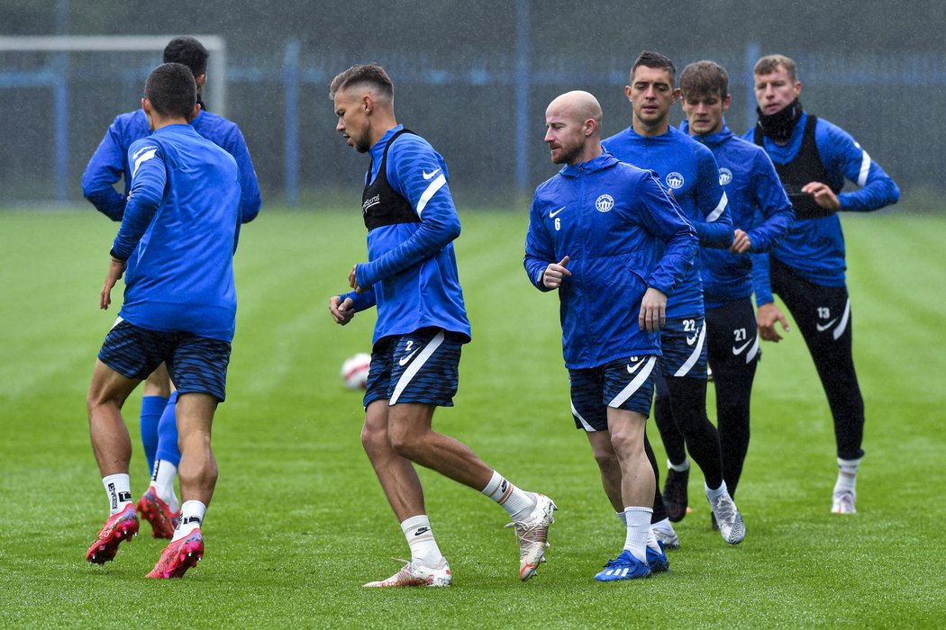 Miroslav Stoch na tréninku libereckého Slovanu