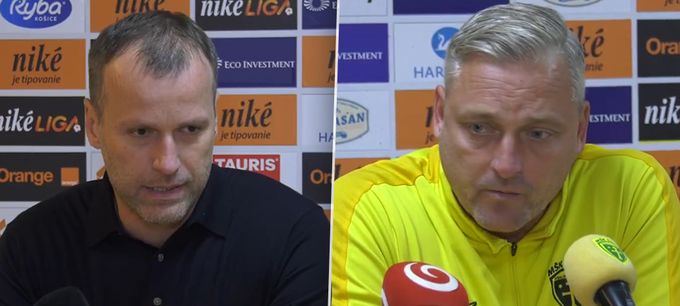 Hádka českých koučů na Slovensku. Nejvíc gádžovská lavička, pálil Ščasný Hádka českých koučů na Slovensku. Nejvíc gádžovská lavička, pálil Ščasný