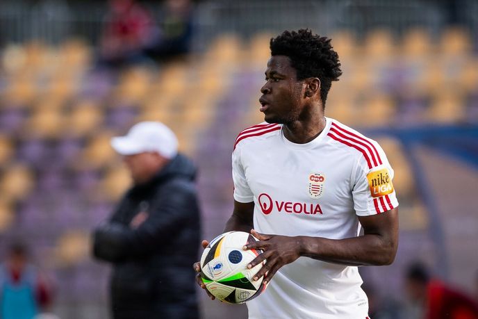 Ivan Mensah z Banské Bystrice Ivan Mensah z Banské Bystrice