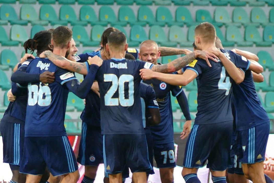 Fotbalisté Slovanu Bratislava porazili Žilinu 3:2 a obhájili slovenský titul