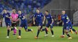 Radost slovenských fotbalistů po výhře nad Irskem