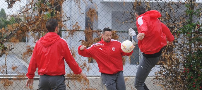 Fotbalisté Plzně na soustředění na Kypru, kde ladili formu před jarními zápasy