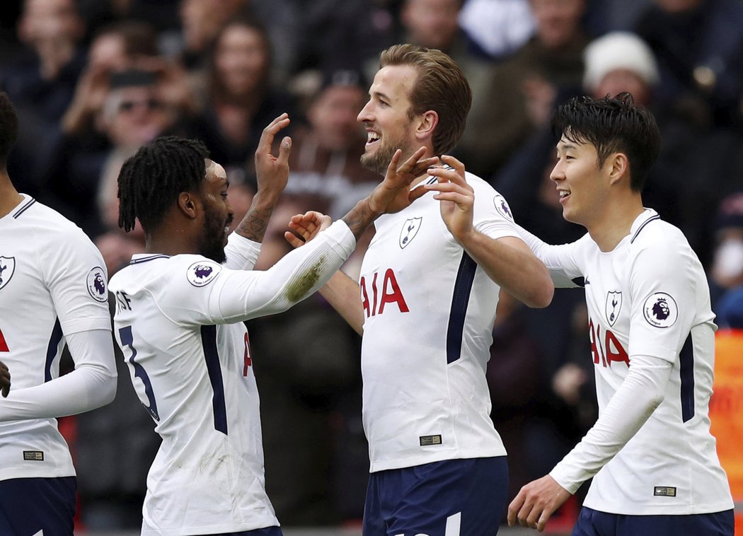 Harry Kane si připsal proti Southamptonu hattrick