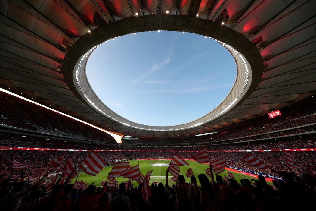 Nový stadion španělského velkoklubu Atlétika Madrid