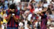 Fotbalisté Barcelony poté, co v nastavení přišli o domácí výhru s Getafe