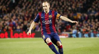 Rok bez ligového gólu. Iniesta přijal v Barceloně novou roli