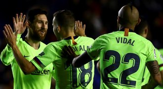 Messi vrátil Barcelonu do čela, Vaclík má nulu i výhru. Slaví Real i Atlético
