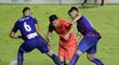 Penaltový zákrok obránců Levante na Lionela Messiho
