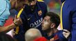 Lionel Messi ve finále španělského poháru proti Seville