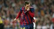 Lionel Messi v dresu Barcelony Lionel Messi v dresu Barcelony