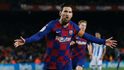 Lionel Messi v dresu Barcelony