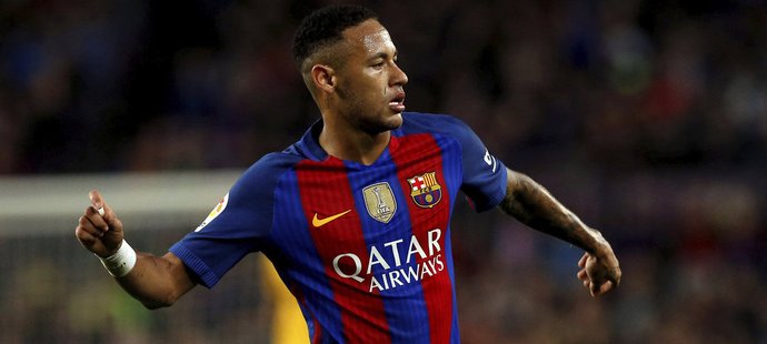Brazilský fotbalista Neymar je podle studie CIES nejcennějším hráčem v Evropě