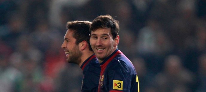 Lionel Messi v utkání španělského poháru s Córdobou vstřelil 88. a 89. gól v kalendářním roce 2012
