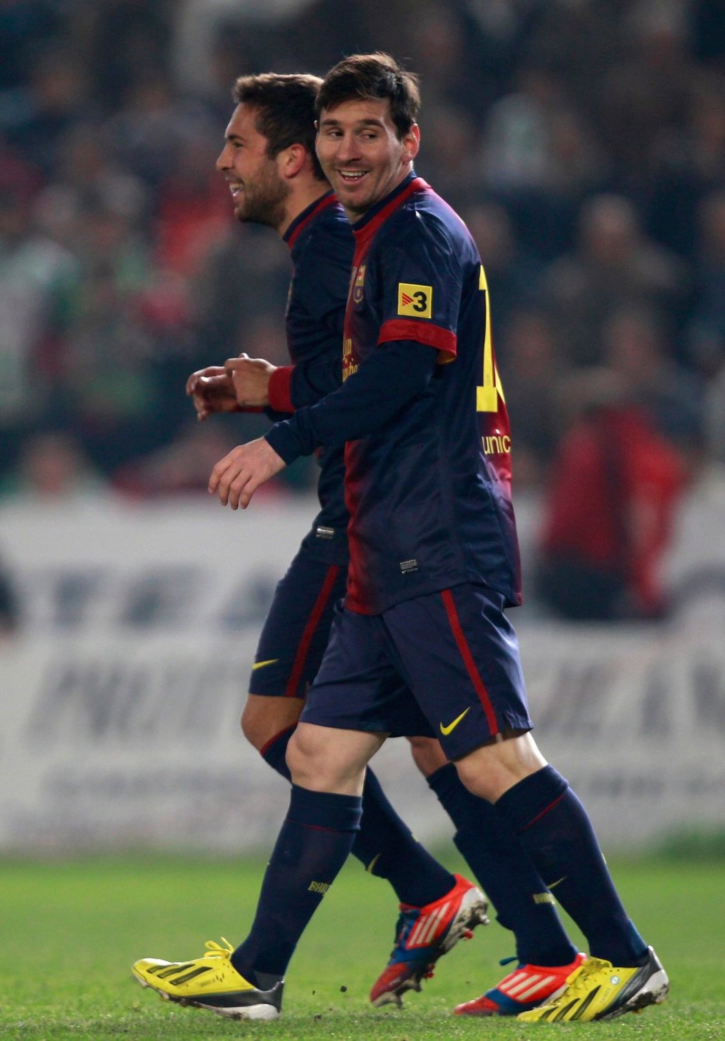 Lionel Messi v utkání španělského poháru s Córdobou vstřelil 87. a 88. gól v kalendářním roce 2012
