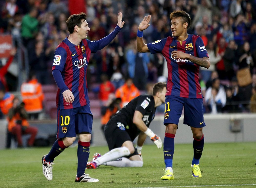 Messi i Neymar se také zapsali mezi střelce
