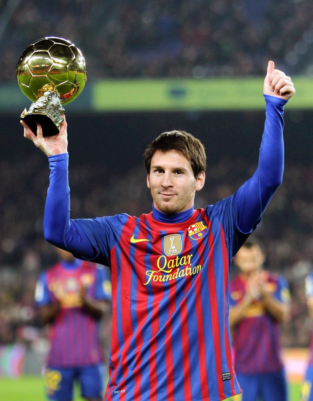 Lionel Messi, trojnásobný držitel Zlatého míče