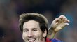 Barcelonský kanonýr Lionel Messi