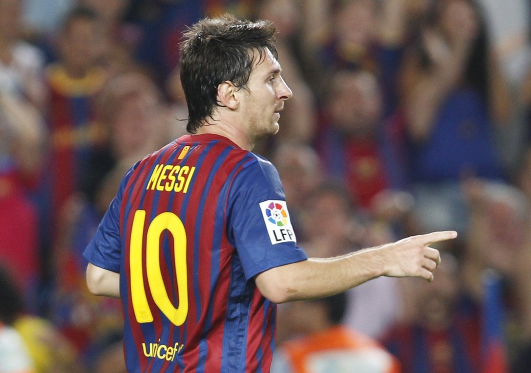 Argentinský štírek Messi řádil, Osasuně nasázel hattrick