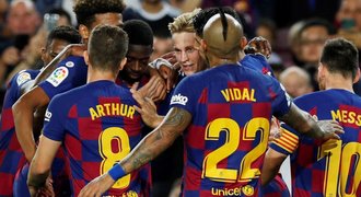 Uragán Barcelony! Pálil i Messi, Vaclík schytal od hvězd čtyři góly